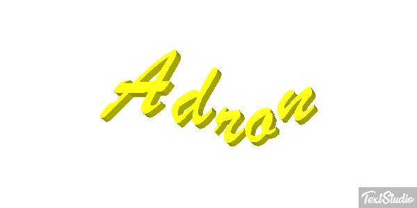 Adron Efecto de texto