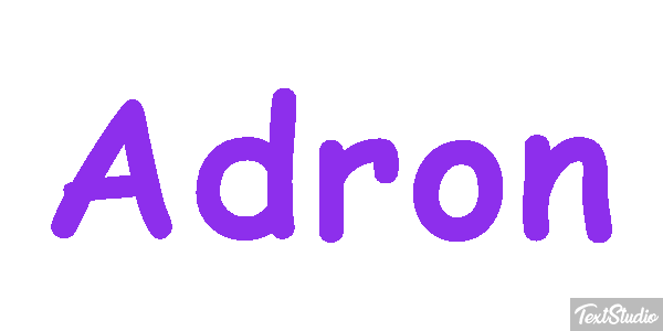 Adron Efecto de texto