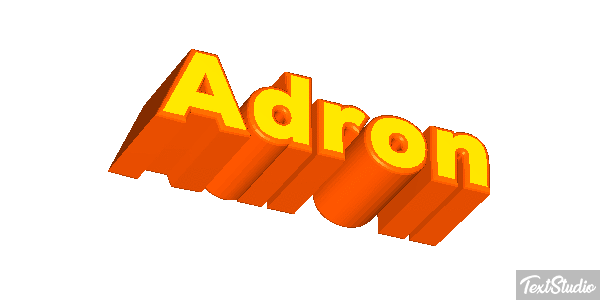 Adron Efecto de texto