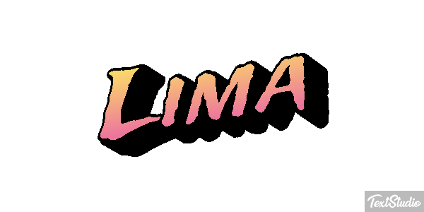 Lima Efeito do texto