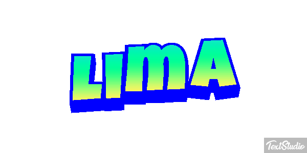 Lima Efeito do texto