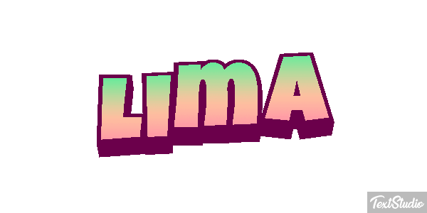 Lima Efeito do texto