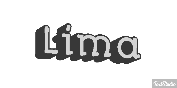 Lima Efeito do texto