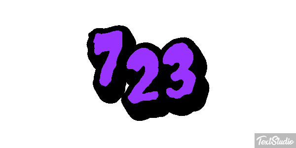 723 Texteffekt