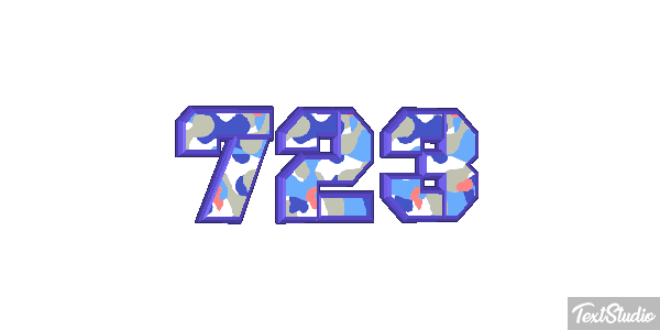 723 Texteffekt