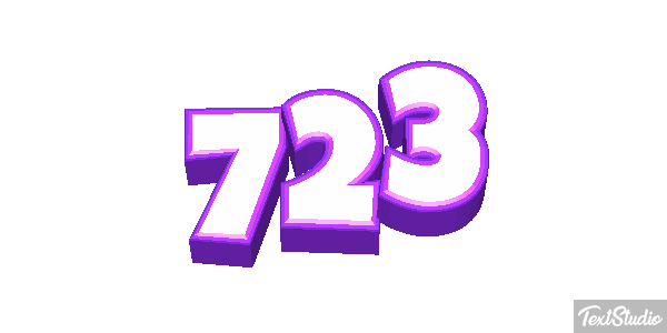 723 Texteffekt