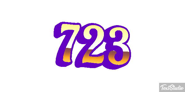 723 Texteffekt