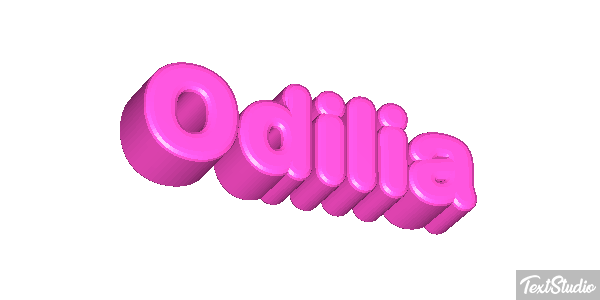 Odilia Effetto testo
