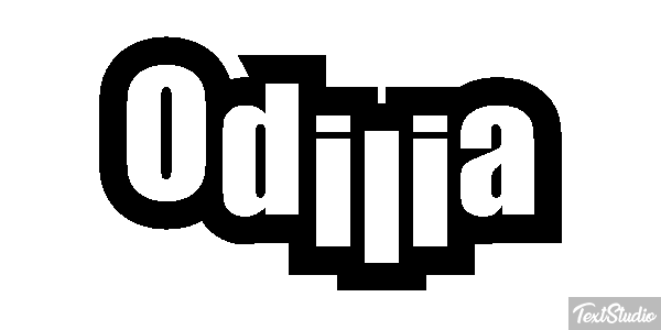 Odilia Effetto testo