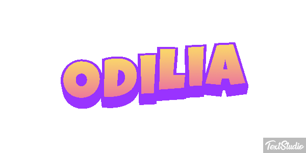 Odilia Effetto testo