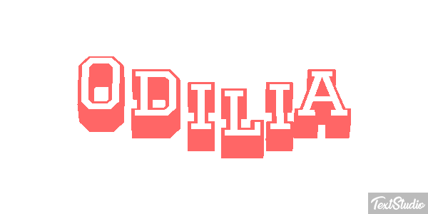 Odilia Effetto testo