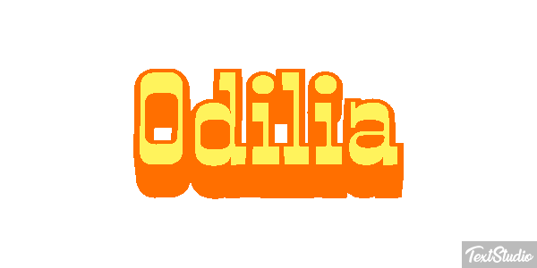 Odilia Effetto testo