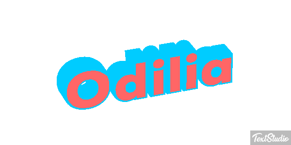 Odilia Effetto testo