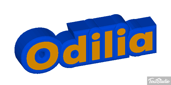Odilia Effetto testo