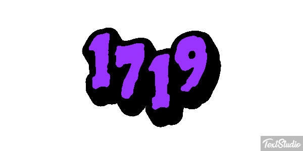 1719 Text effect