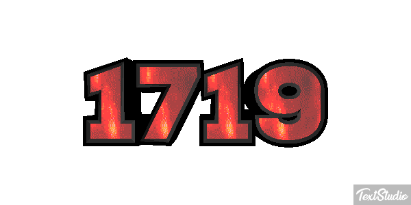1719 Text effect