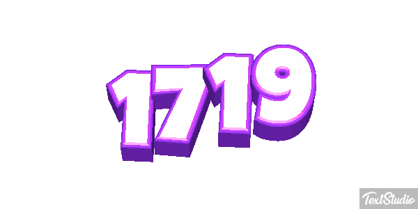 1719 Text effect