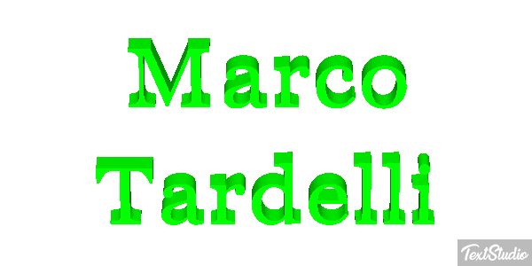 Marco Tardelli Effetto testo