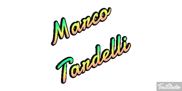 Marco Tardelli Effetto testo