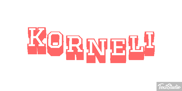 Korneli Efekt tekstowy