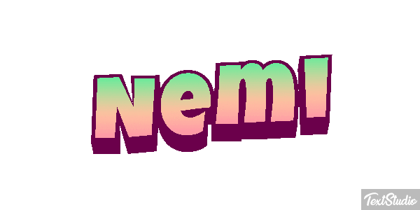 Nemi Texteffekt