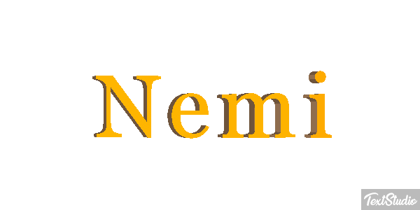 Nemi Texteffekt