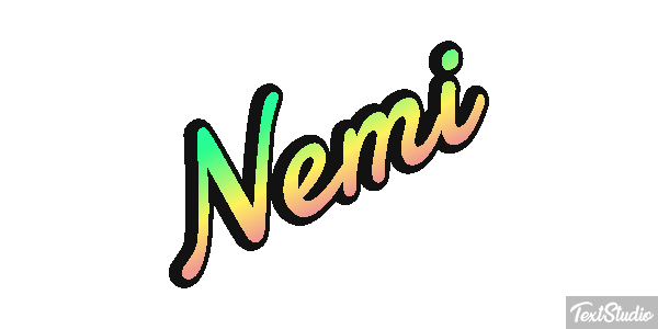 Nemi Texteffekt