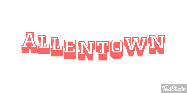 Allentown Efekt tekstowy
