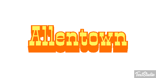 Allentown Efekt tekstowy