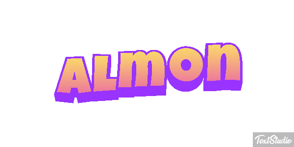 Almon Text effect