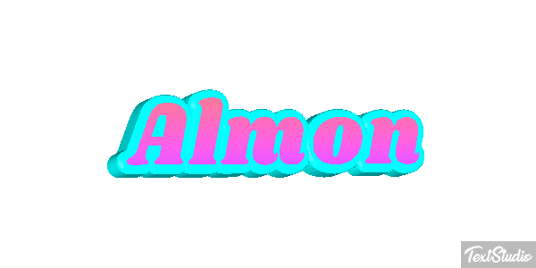 Almon Text effect