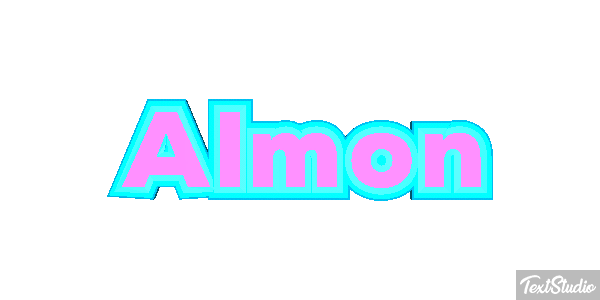 Almon Text effect