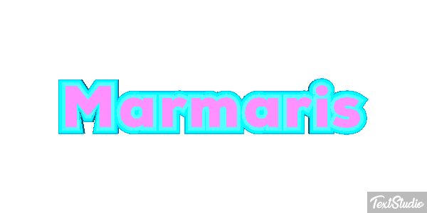 Marmaris テキスト効果