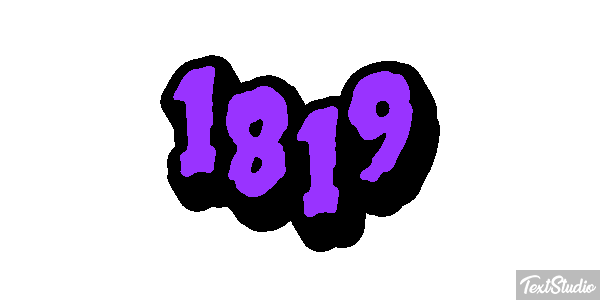 1819 Текстовый эффект