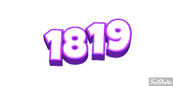 1819 Текстовый эффект