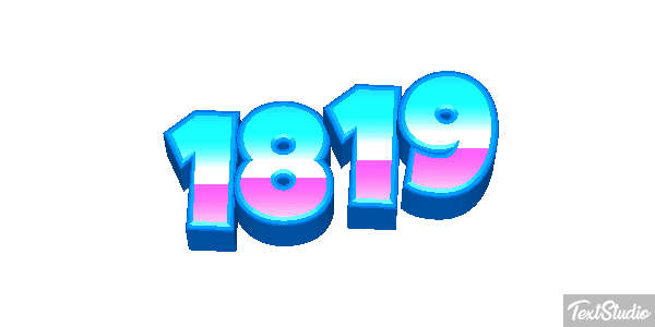 1819 Текстовый эффект