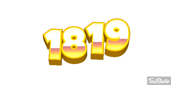 1819 Текстовый эффект