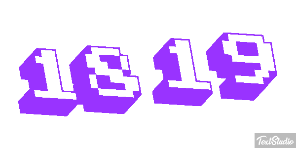 1819 Текстовый эффект