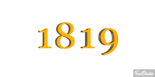 1819 Текстовый эффект