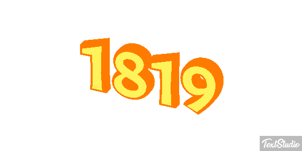 1819 Текстовый эффект