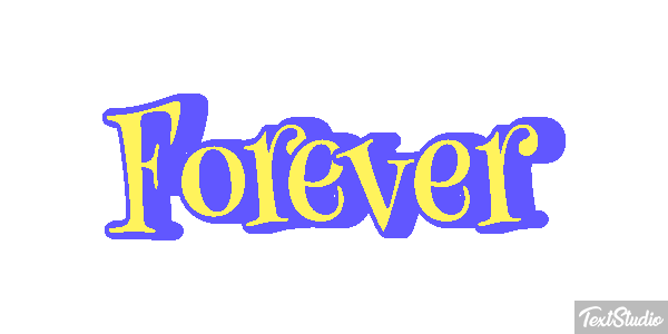 Forever Text effect
