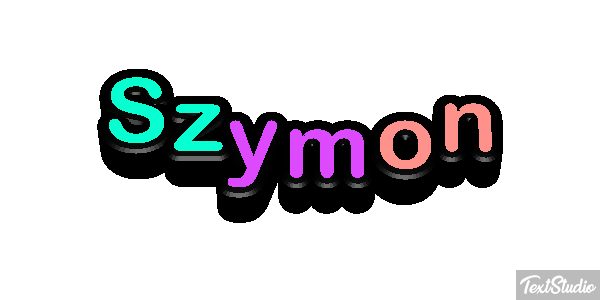 Szymon Effet de texte