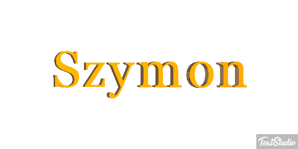 Szymon Effet de texte