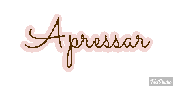 Apressar Efeito do texto