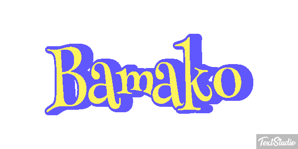 Bamako Text effect