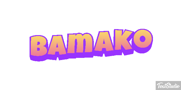 Bamako Text effect