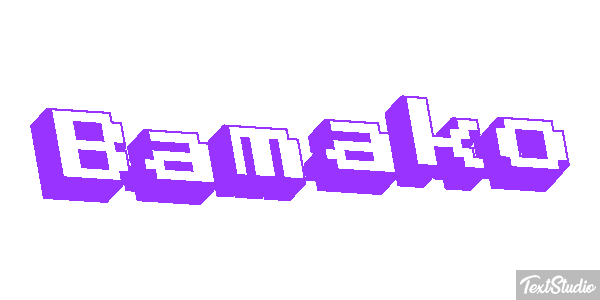 Bamako Text effect