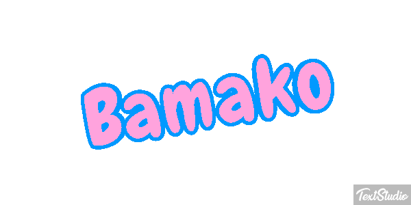Bamako Text effect