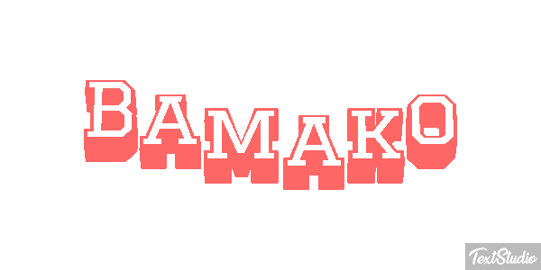 Bamako Text effect