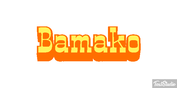 Bamako Text effect